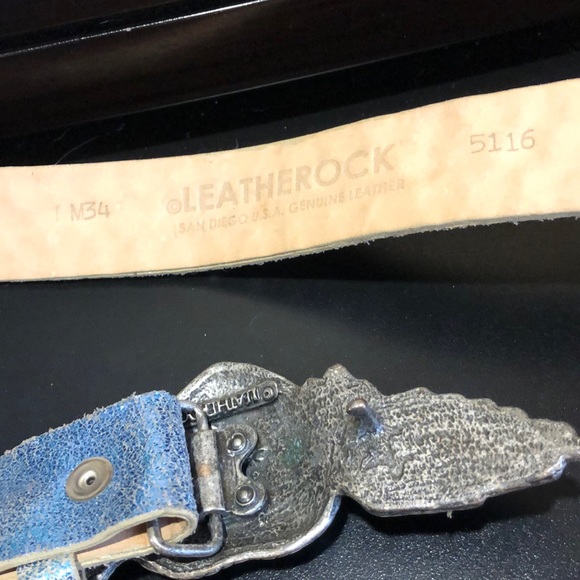 Leatherock studded belt size 34 main image 5